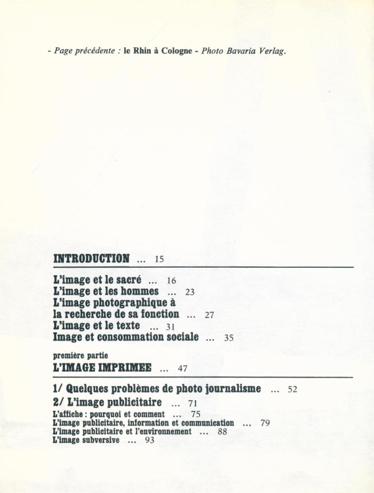 『l'image dans la société contemporaine』 2