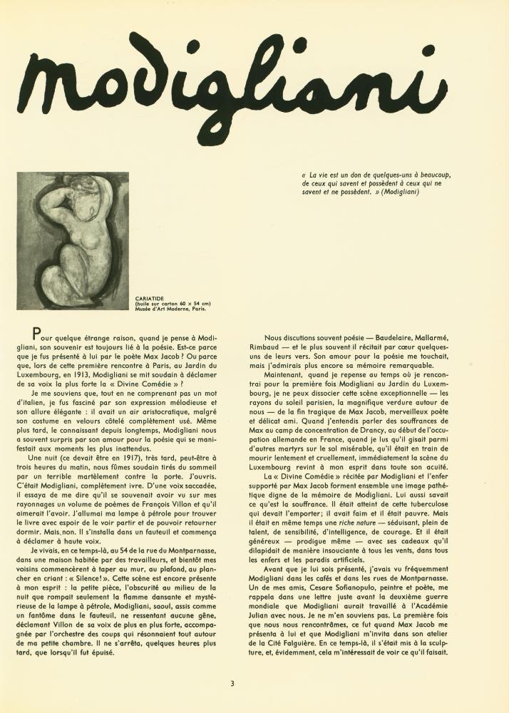 『MODIGLIANI』 2