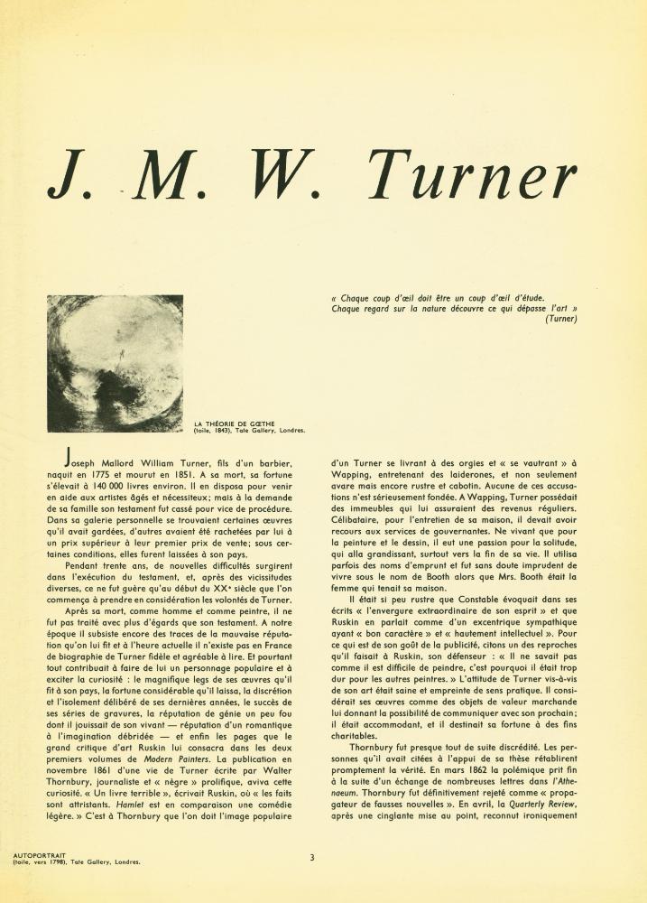 『TURNER』 2