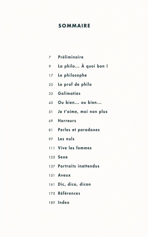 『LE BETISIER DES PHILOSOPHES』 2