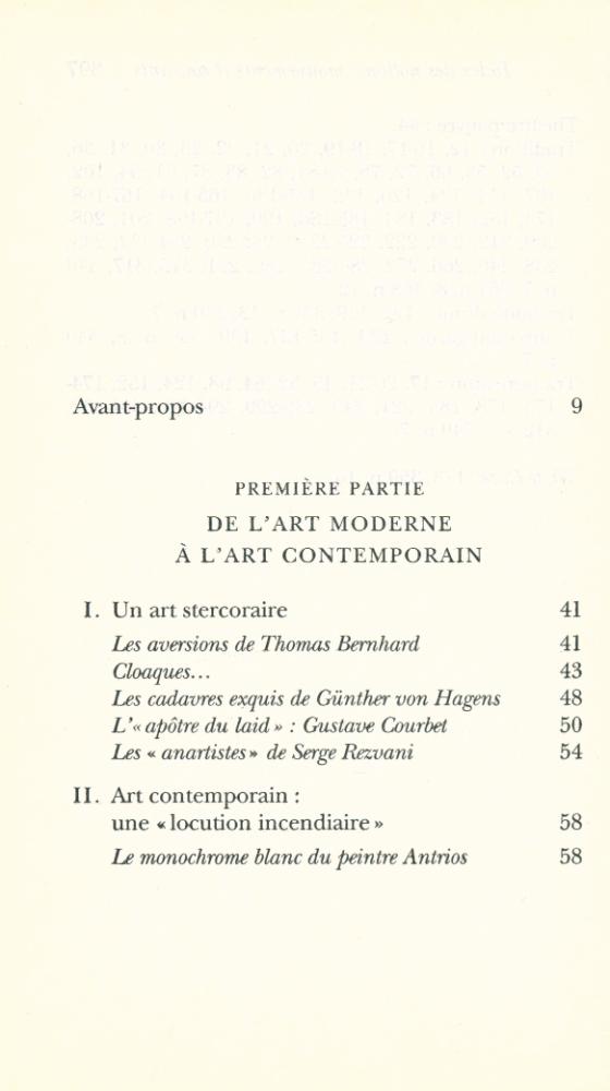 『La querelle de l'art contemporain』 2