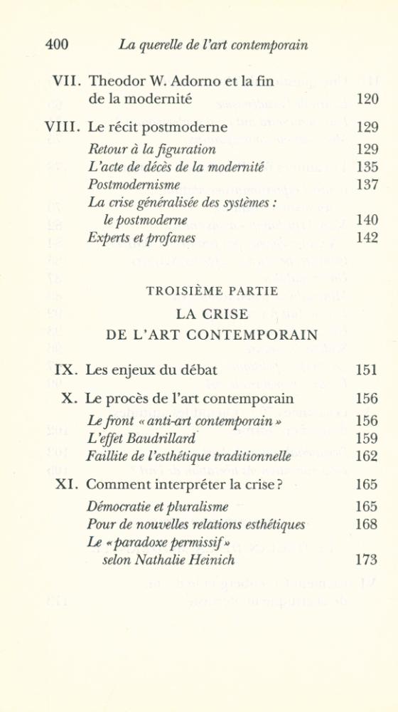 『La querelle de l'art contemporain』 4