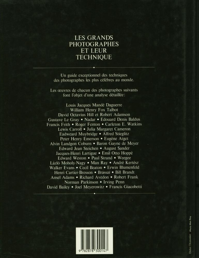 『LES GRANDS PHOTOGRAPHES ET LEUR TECHNIQUE』 3