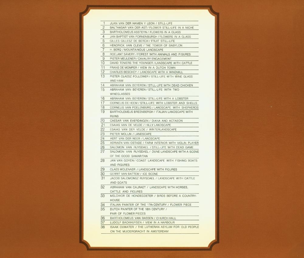 《KUNSTHANDEL P.DE BOER N.V. AMSTERDAM COLLECTION》 2