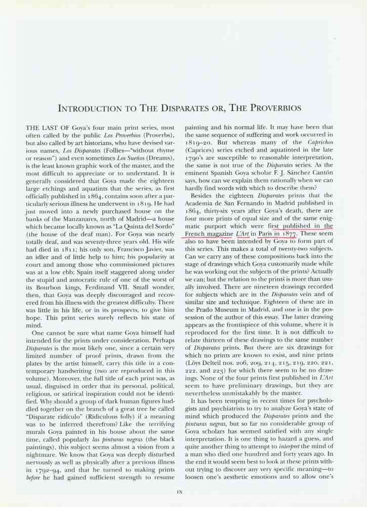 『Great Goya etchings : the Proverbs, the Tauromaquia, and the Bulls of Bordeaux』 2