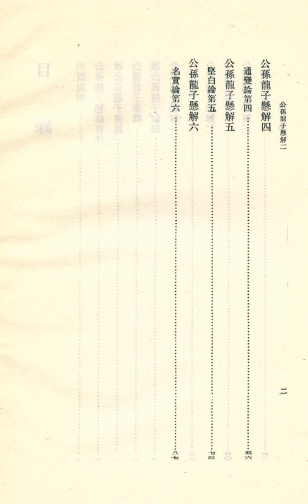 『新編諸子集成 公孫龍子懸解』 3