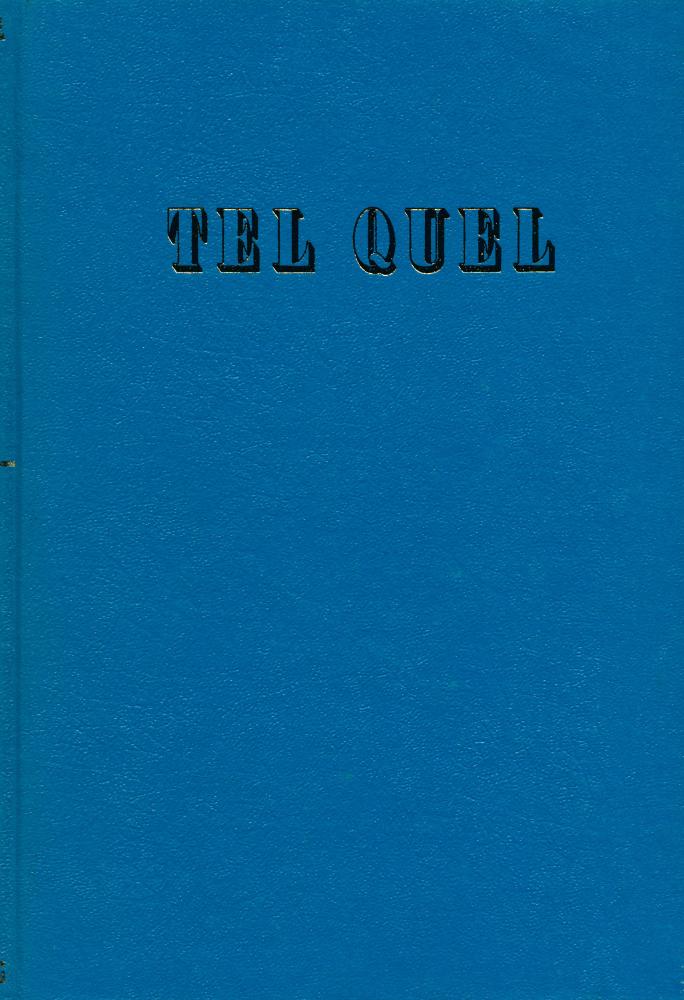 『TEL QUEL : 1962 8~11』 1