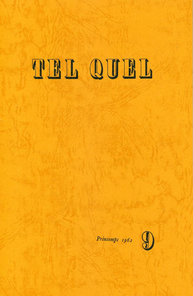 『TEL QUEL : 1962 8~11』 4