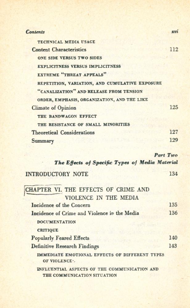 『The Effects of Mass Communication』 5