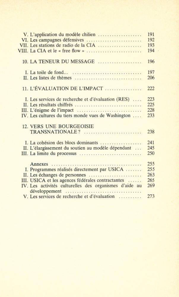 『la conquête des esprits: l'appareil d'exportation culturelle du gouvernement américain vers le Tiers monde』 4