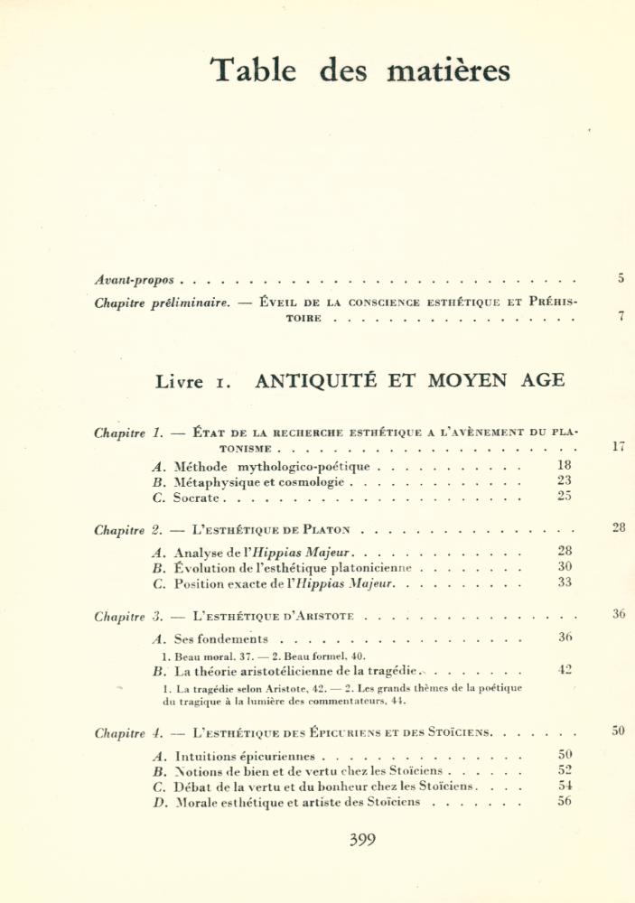 『Histoire de l'Esthetique : Livre 5. XXe SIECLE』 1
