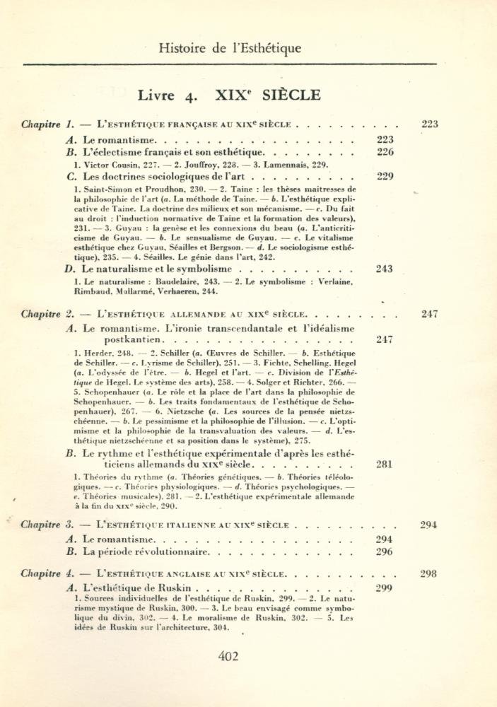 『Histoire de l'Esthetique : Livre 5. XXe SIECLE』 3