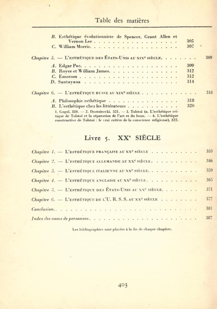 『Histoire de l'Esthetique : Livre 5. XXe SIECLE』 4