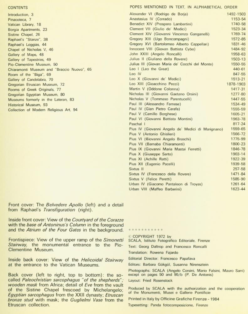 『THE VATICAN MUSEUMS』 2