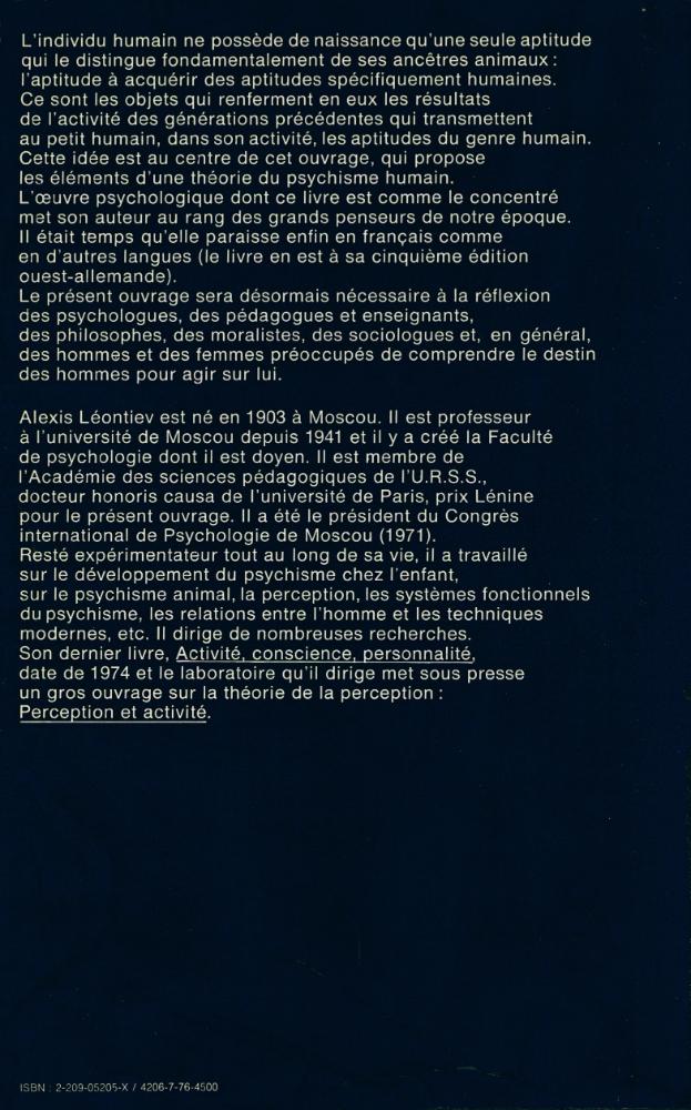『le développement du psychisme』 3