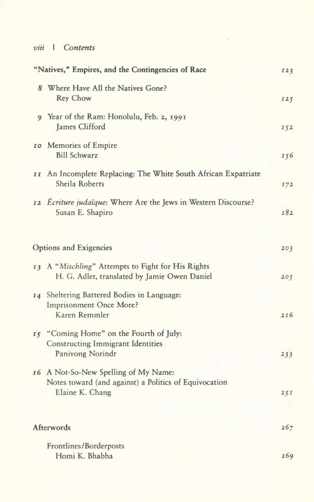 『Displacements : Cultural Identities in Question』 3
