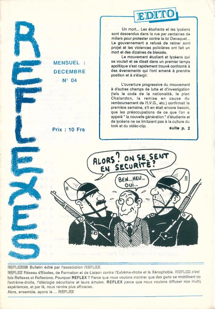 『REFLEXES』 DÉCEMBRE N° 04 1