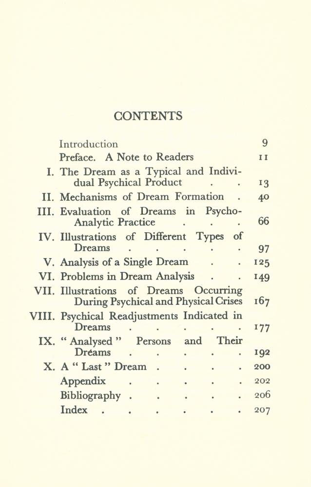 『DREAM ANALYSIS : A PRACTICAL HANDBOOK OF PSYCHO - ANALYSTS』 3