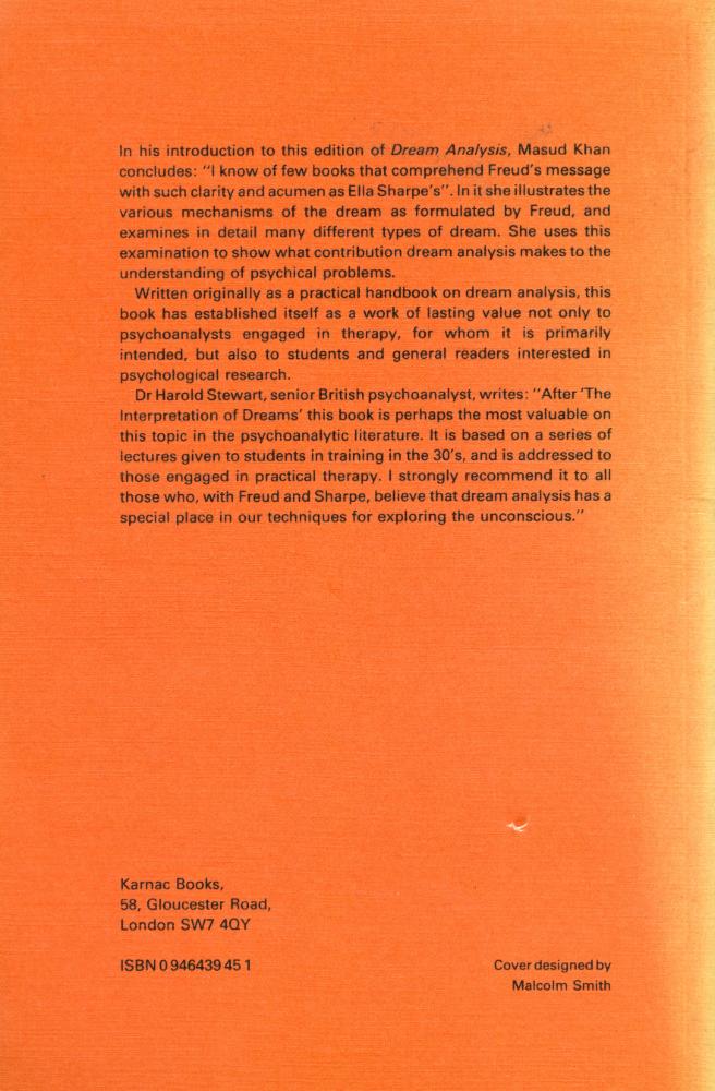『DREAM ANALYSIS : A PRACTICAL HANDBOOK OF PSYCHO - ANALYSTS』 4