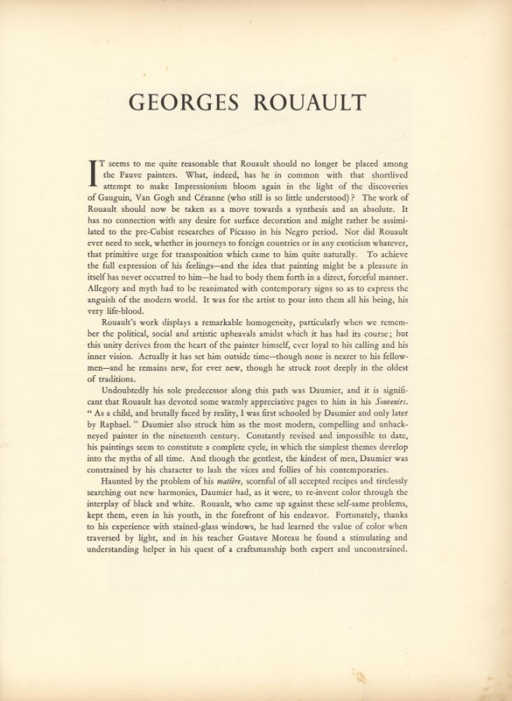 『ROUAULT』 2