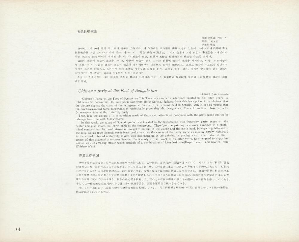 『李朝風俗畵帖 上卷(이조풍속화첩 상권)』