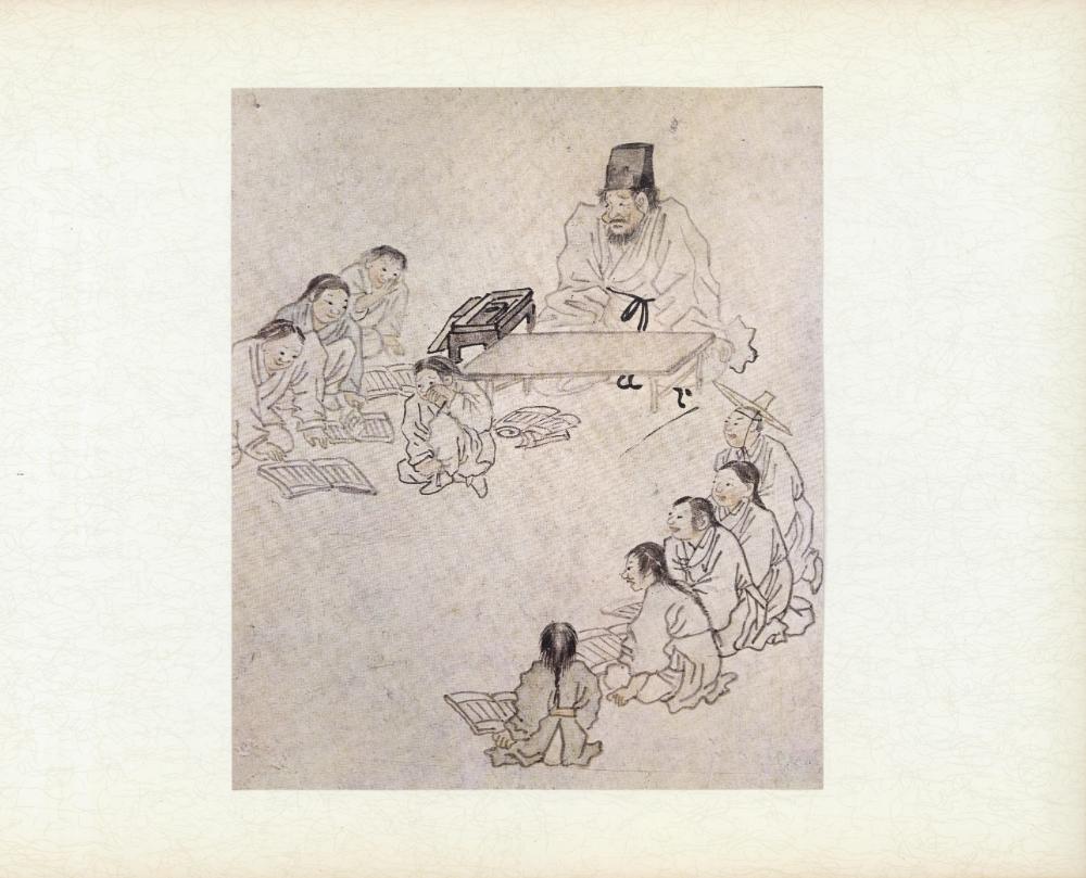 『李朝風俗畵帖 上卷(이조풍속화첩 상권)』