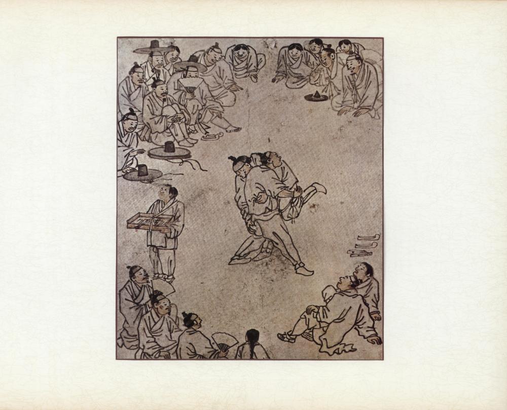 『李朝風俗畵帖 上卷(이조풍속화첩 상권)』