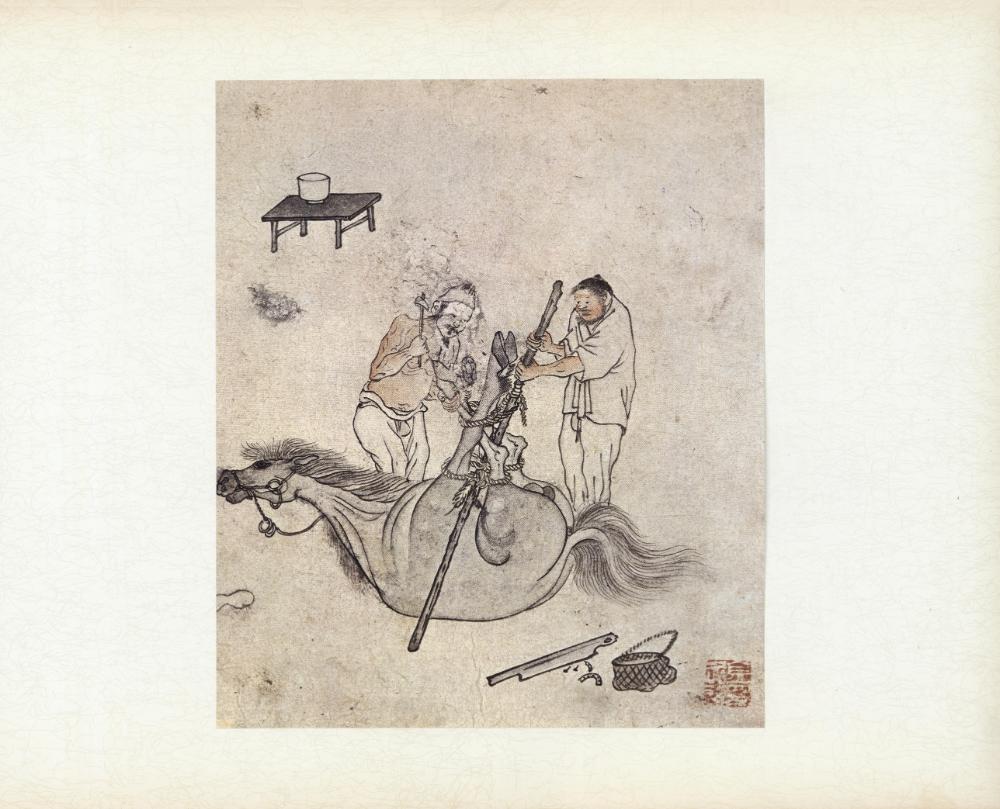 『李朝風俗畵帖 上卷(이조풍속화첩 상권)』