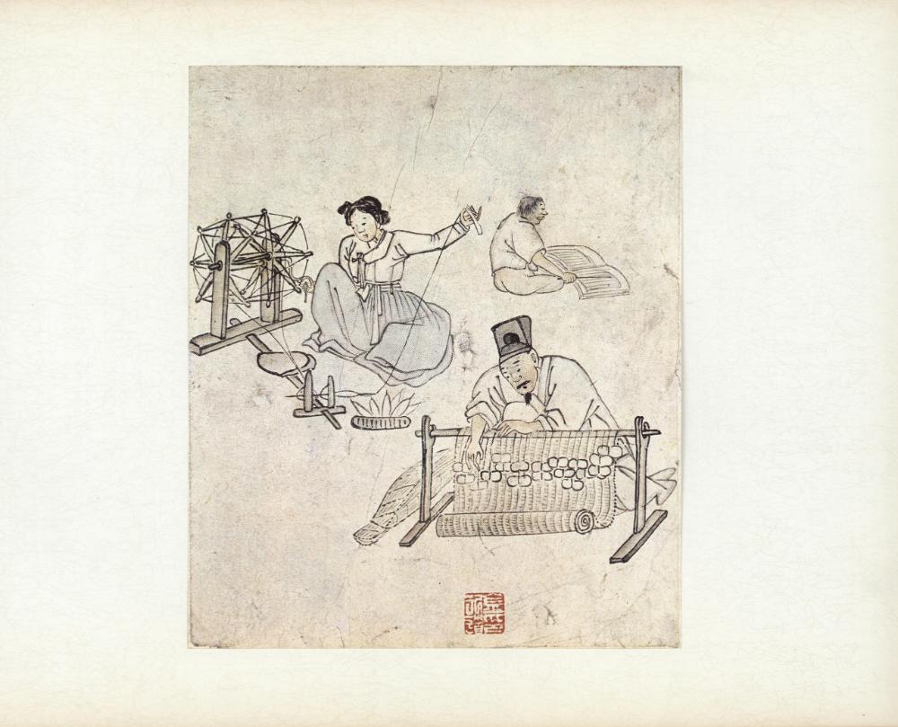 『李朝風俗畵帖 上卷(이조풍속화첩 상권)』