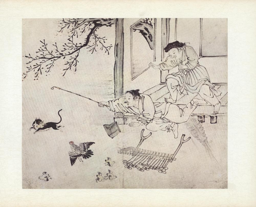 『李朝風俗畵帖 上卷(이조풍속화첩 상권)』
