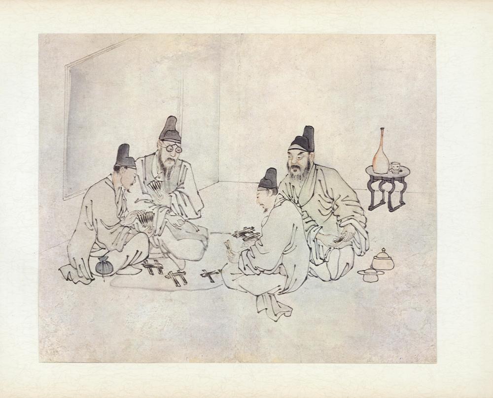『李朝風俗畵帖 上卷(이조풍속화첩 상권)』