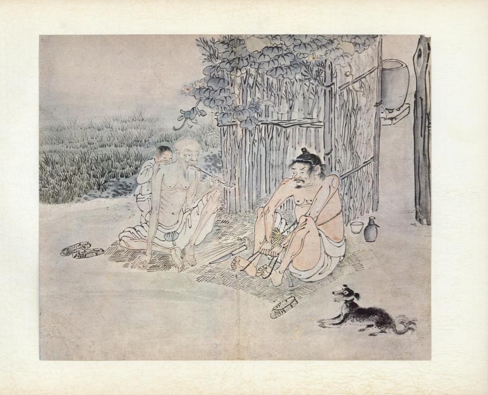 『李朝風俗畵帖 上卷(이조풍속화첩 상권)』