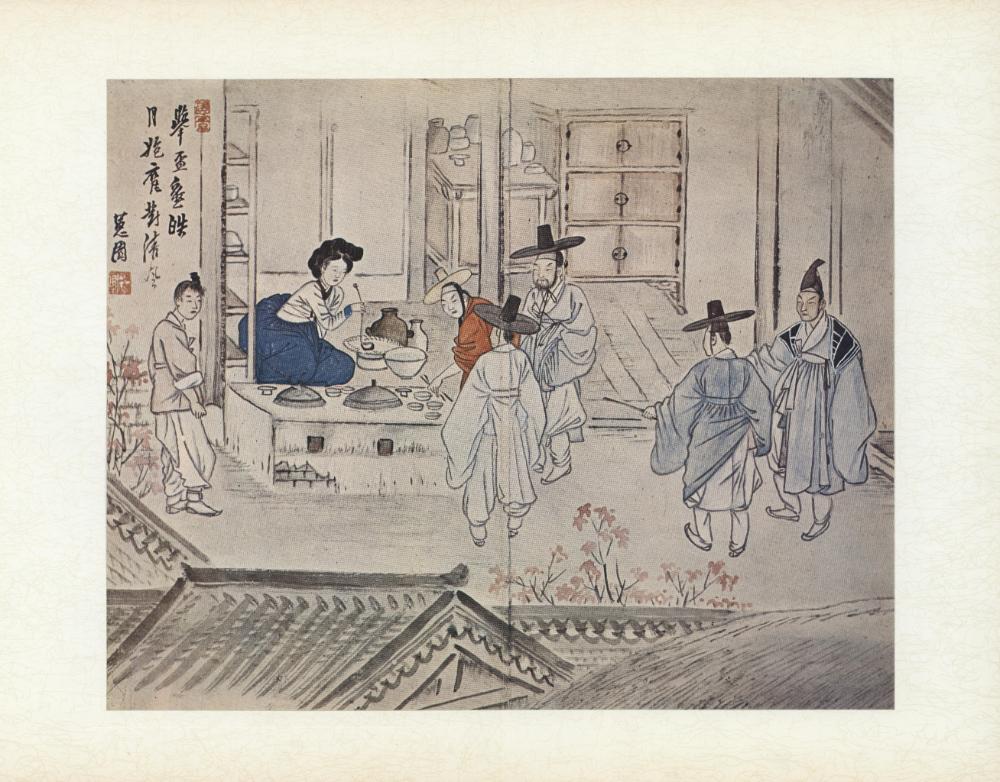 『李朝風俗畵帖 下卷(이조풍속화첩 하권)』