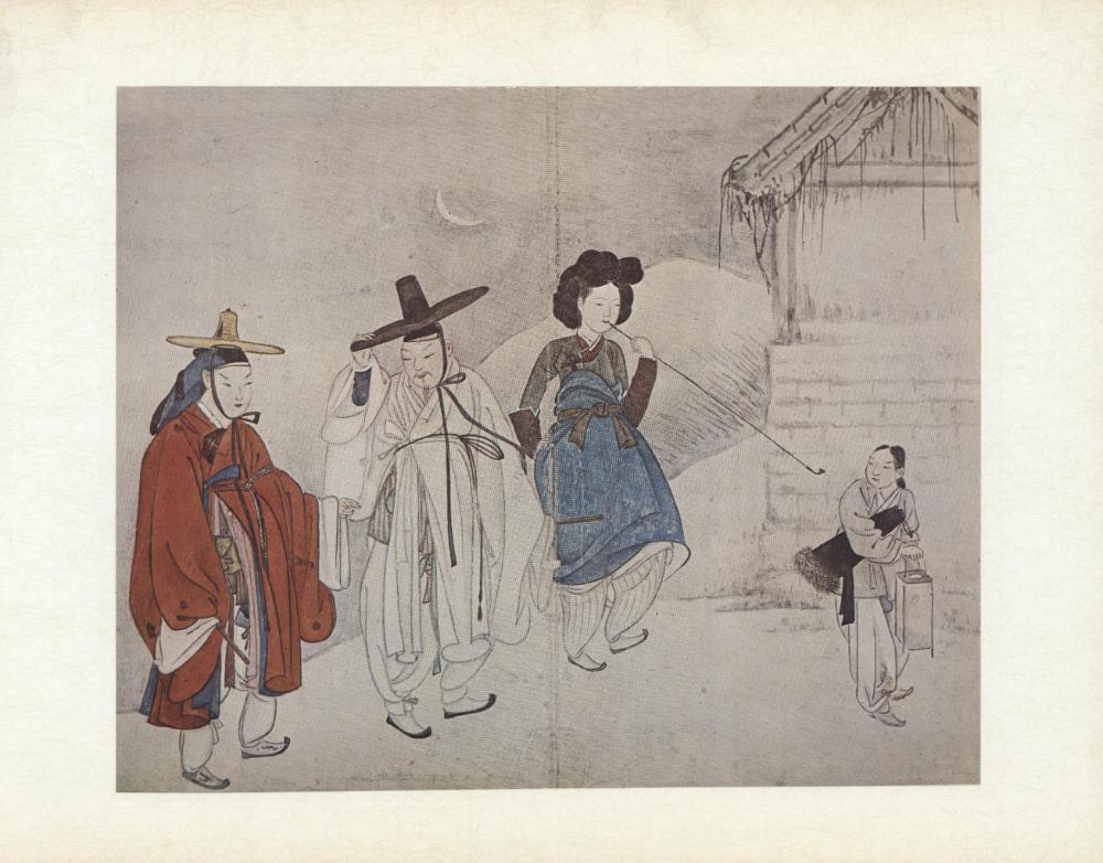 『李朝風俗畵帖 下卷(이조풍속화첩 하권)』