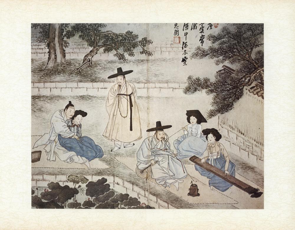 『李朝風俗畵帖 下卷(이조풍속화첩 하권)』