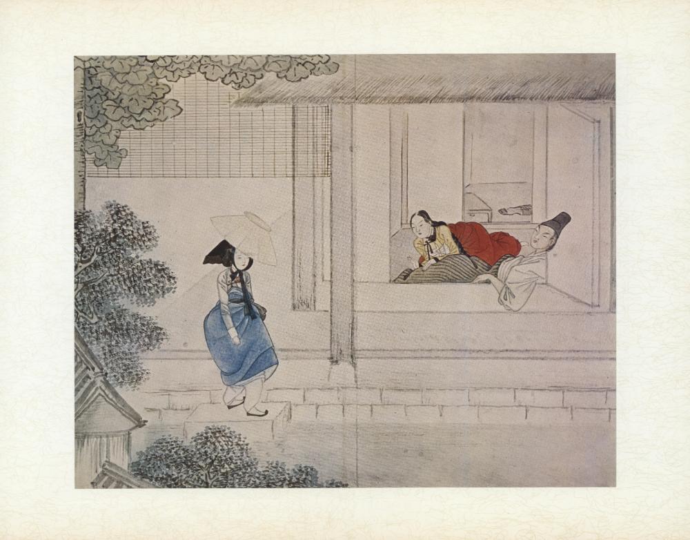 『李朝風俗畵帖 下卷(이조풍속화첩 하권)』