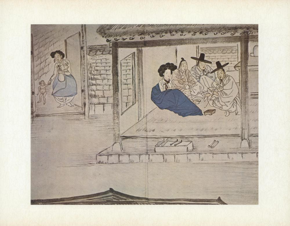『李朝風俗畵帖 下卷(이조풍속화첩 하권)』