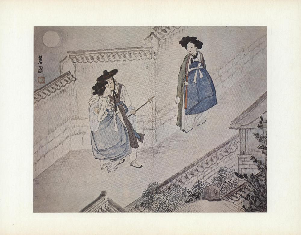 『李朝風俗畵帖 下卷(이조풍속화첩 하권)』