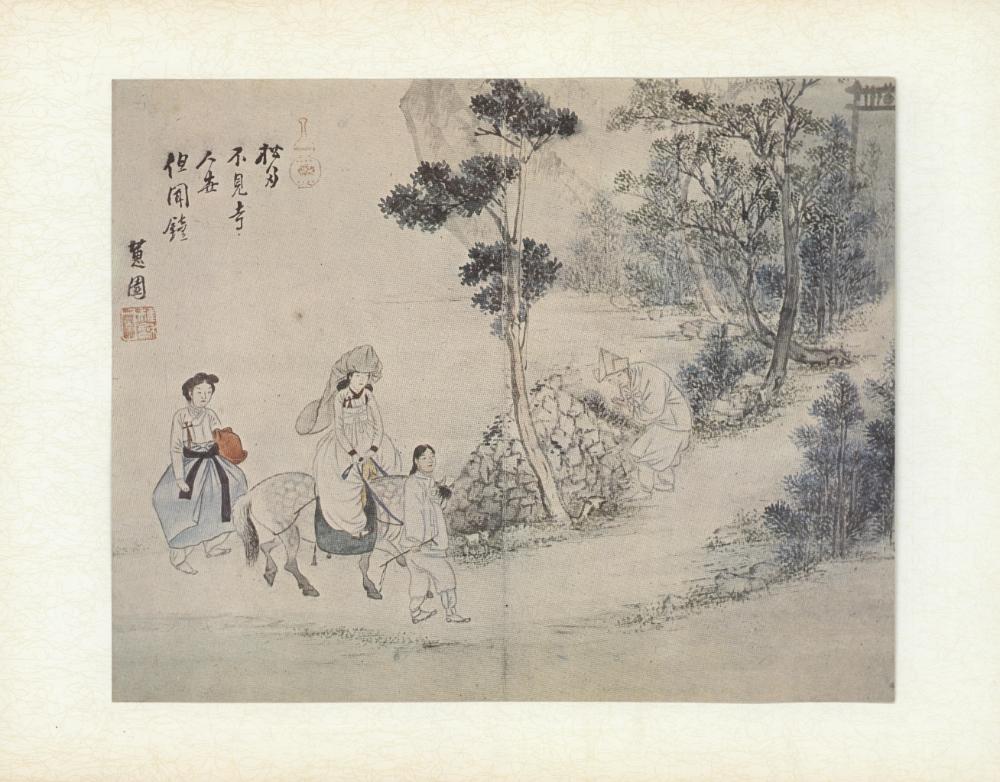 『李朝風俗畵帖 下卷(이조풍속화첩 하권)』