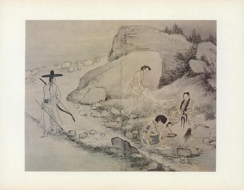 『李朝風俗畵帖 下卷(이조풍속화첩 하권)』