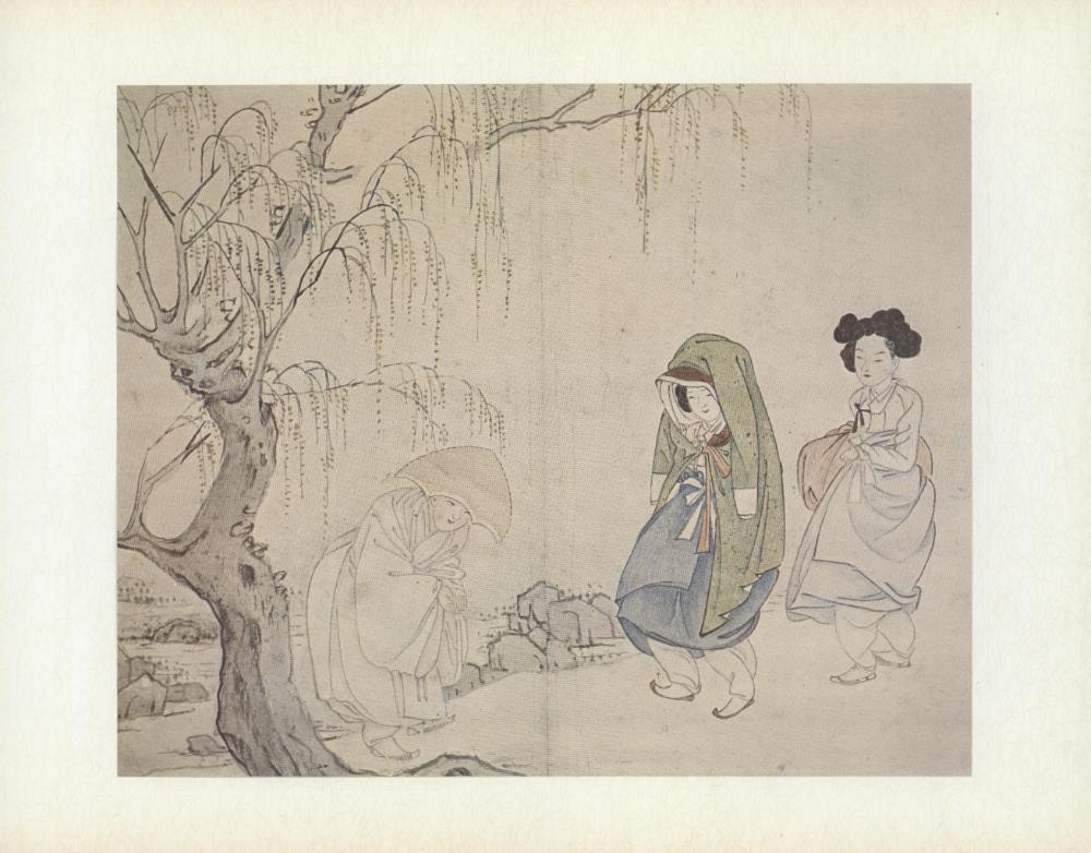 『李朝風俗畵帖 下卷(이조풍속화첩 하권)』