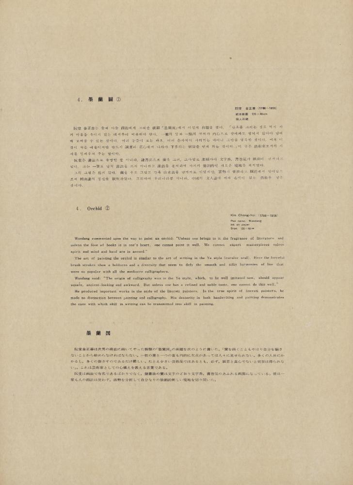 『韓國美術五千年 李朝会畫帖 : 李朝絵畫篇 4卷(한국미술오천년 이조회화첩 : 이조회화편 4권)』