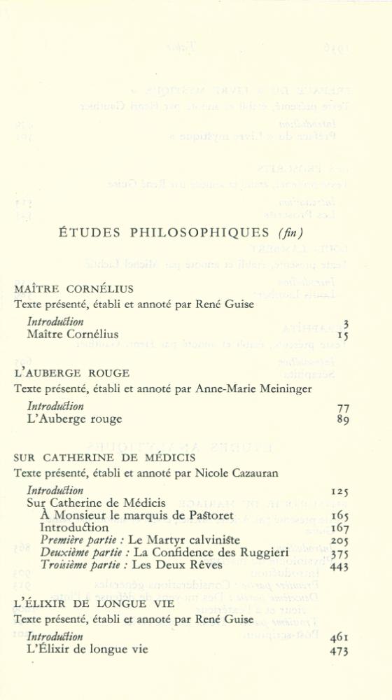 『La Comédie humaine XI : ÉTUDES PHILOSOPHIQUES ÉTUDES ANALYTIQUES』 2