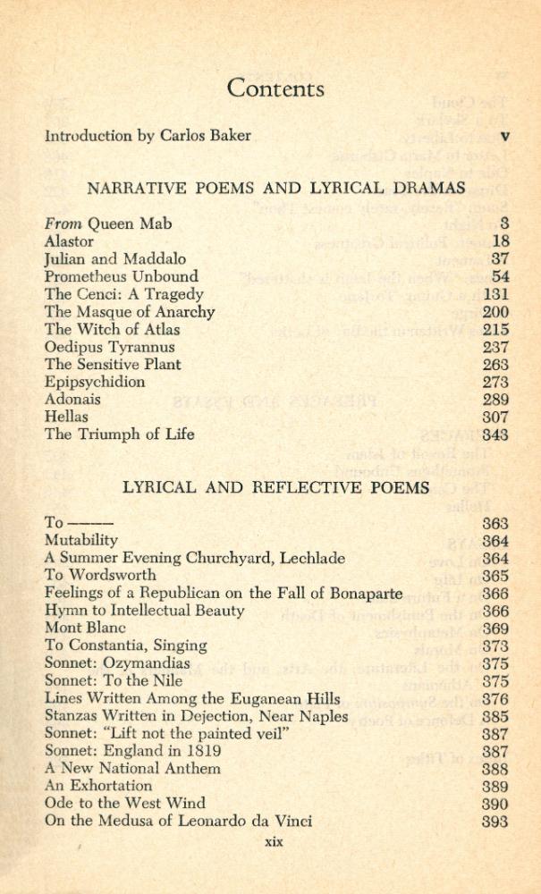 『The Selected POETRY AND PROSE OF Percy Bysshe Shelley』 2