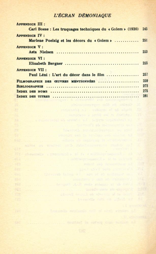 『L'Écran Démoniaque : Les Influences de Max Reinhardt et de l'Expressionnisme』 3