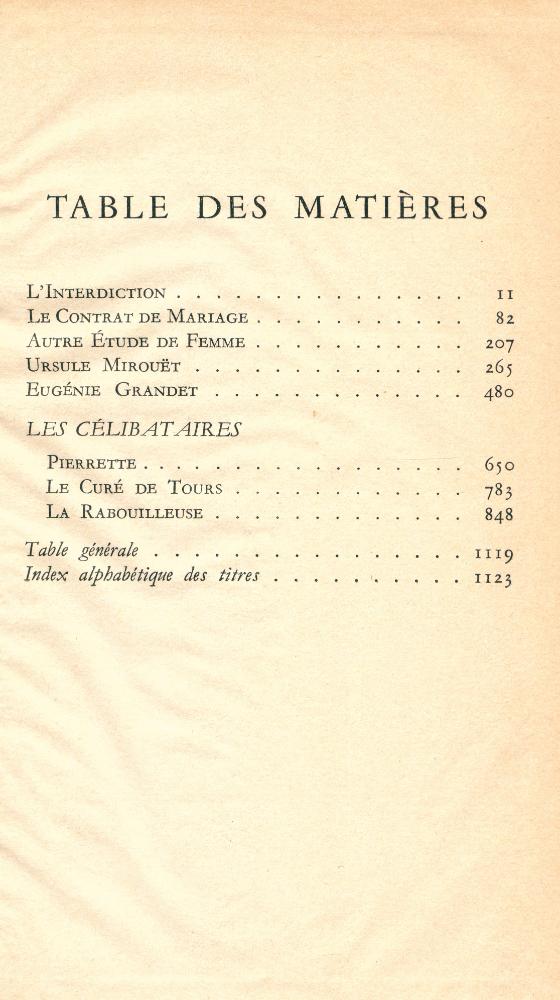 『LA COMÉDIE HUMAINE : ÉTUDES DE MŒURS : SCÈNES DE LA VIE PRIVÉE, Ⅲ SCÈNES DE LA VIE DE PROVINCE, Ⅰ』 2