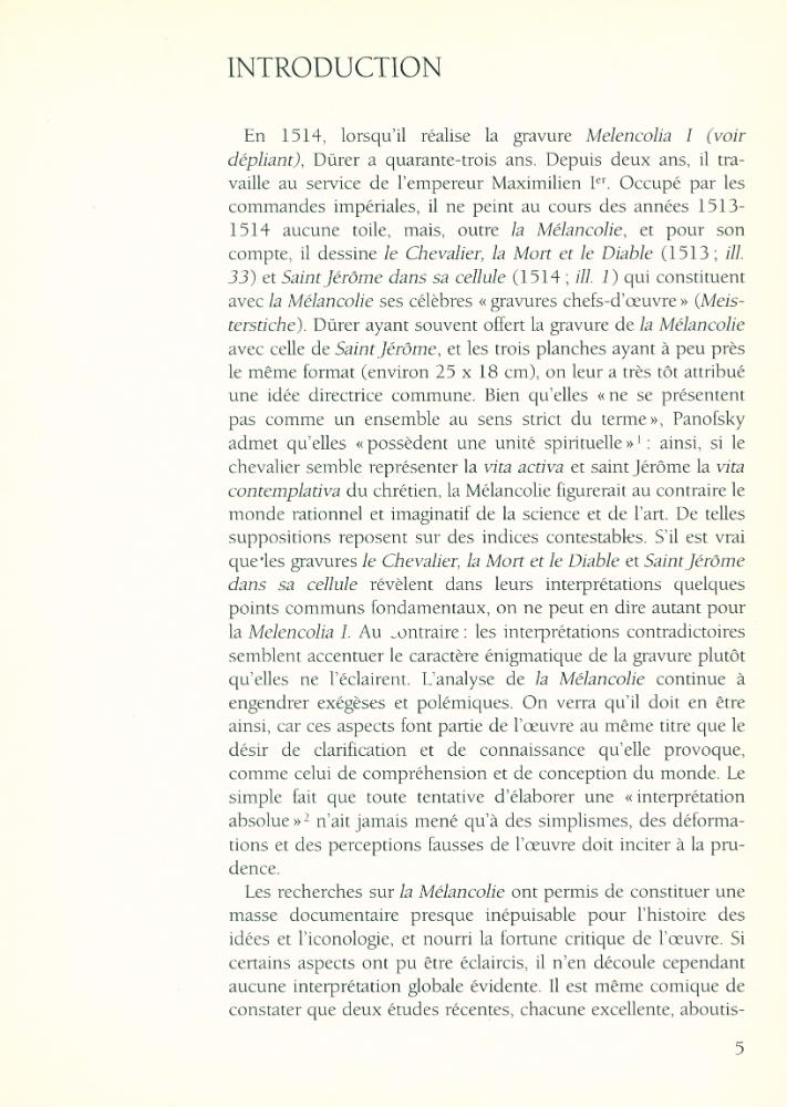 『DÜRER : MELENCOLIA Ⅰ : dans le dédale des interprétations』 2