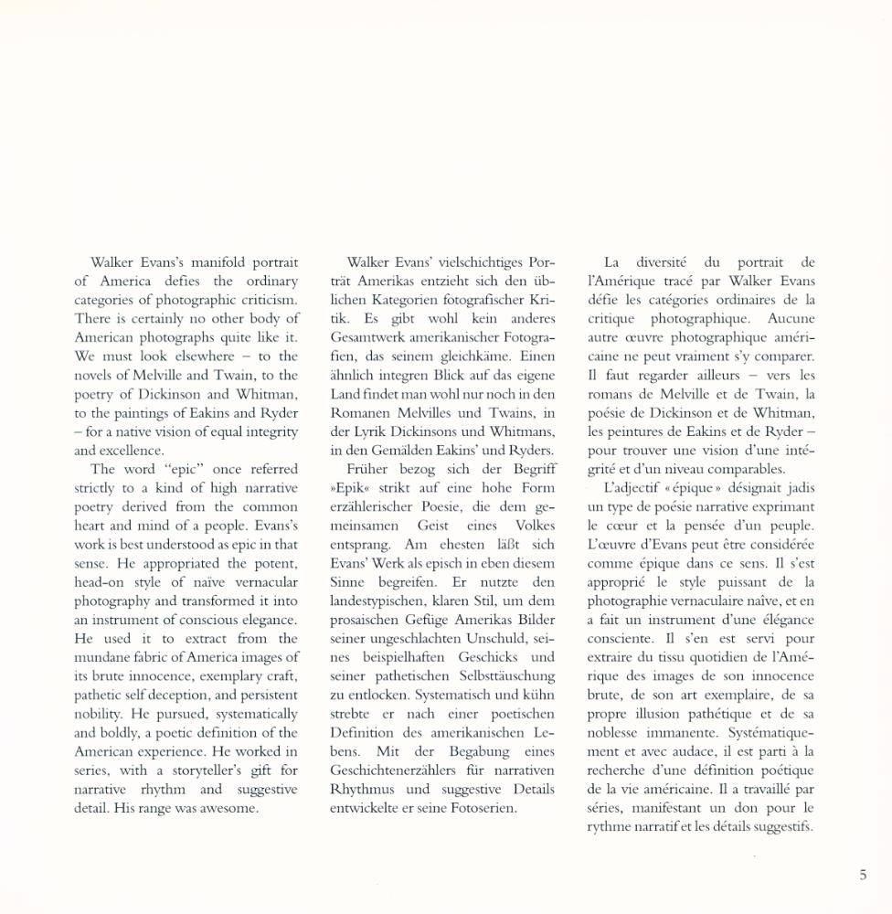 『APERTURE MASTERS OF PHOTOGRAPHY - WALKER EVANS』 2
