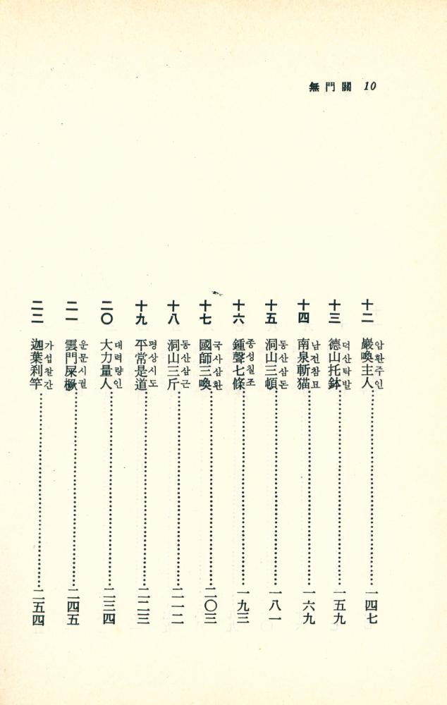 『無門關(무문관)』 4