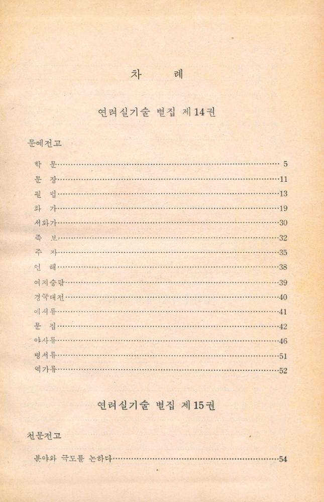 『고전국역총서 11 - 국역 연려실기술 XI』 1